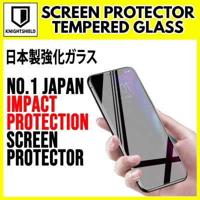 KnightShield Infinity Tempered Glass Apple Iphone 13 Pro Max screen protector Iphone 12 Pro Max 12 Mini 11 Pro Max screen protector Iphone 11 Pro screen protector Iphone 11 screen protector XS Max screen Protector Tempered Glass XR screen protector