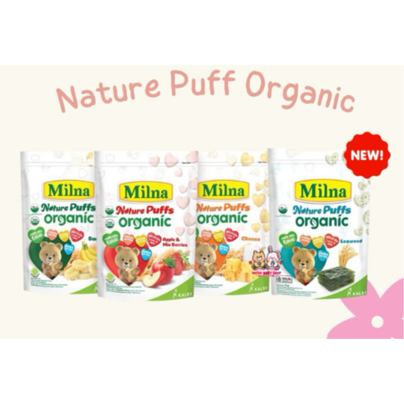 Milna Nature Puff Organic PROMO #RIZKYSTORE