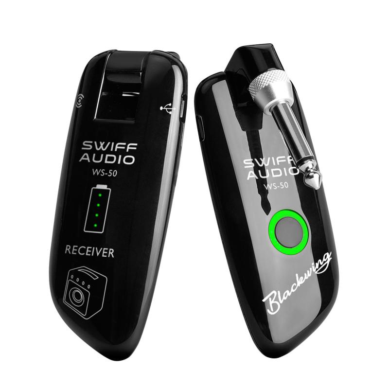SWIFF WS-50 UHF Digital Guitar Wir-eless System (Trans-mitter + Receiver) 50M Transmission Range Malaysia