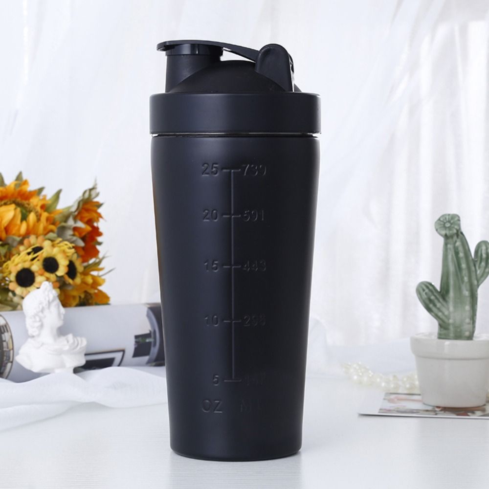 KUAIP 500ml/750ml Cốc Lắc Whey Có cân Thép không gỉ 304 Cốc nước thể thao Cốc uống trực tiếp Sức chứa lớn Chai Bột protein Thể dục thể thao - 6