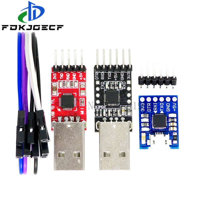 Cp2102 usb 2.0 để uart ttl 5pin kết nối mô-đun bộ chuyển đổi nối tiếp stc thay thế ft232 ch340 pl2303 cp2102 micro usb cho aduino mạch tích hợp