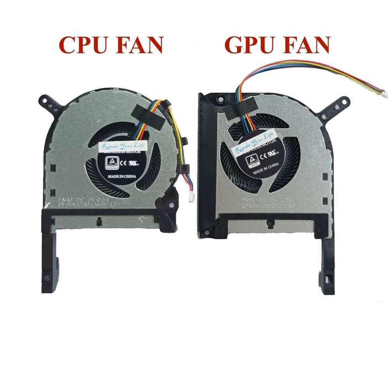 GPU CPU Cooling Fan For ASUS TUF Gaming A15 FA506IV FA506IU FA506IH FX506 IU FX506LH Cooler Radiator Laptop Parts 13NR00S0M09011 Giá 389,788 Đồng*Miễn phí vận chuyển