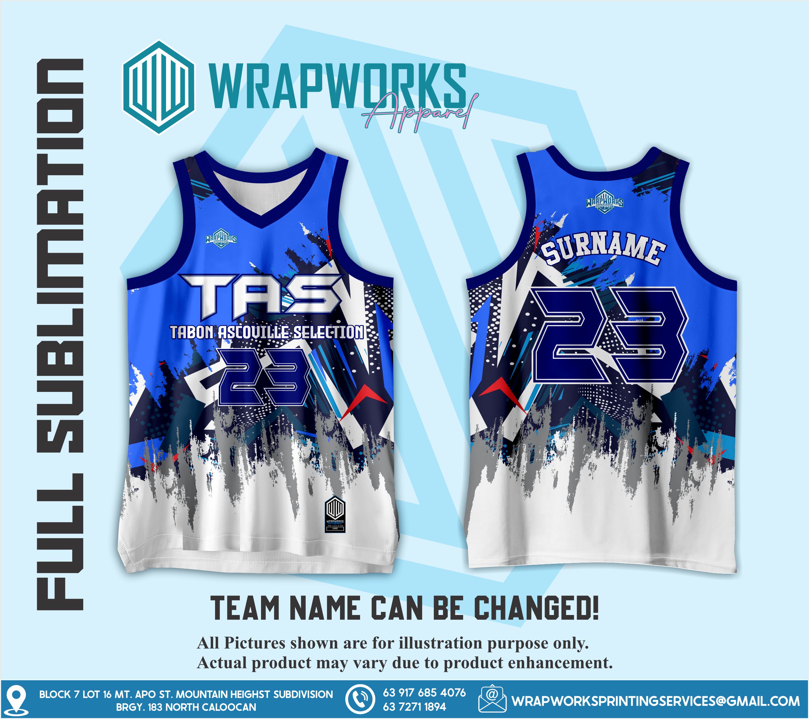 Laifu Custom Basketball Jersey for Boys&Men with Name Number Team Logo