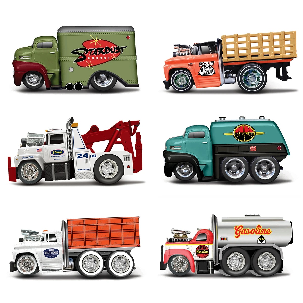 Maisto 1 64 Work Rigs Vehicle Set Series Die Cast Collectible Hobbies