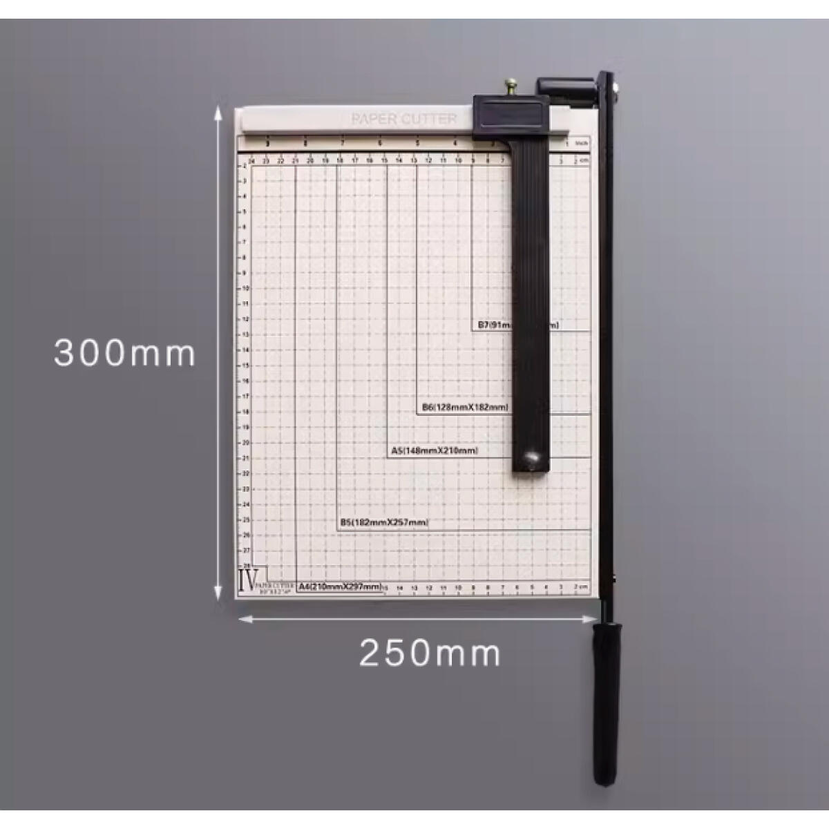 A4 A5 Heavy Metal Paper Cutter Guillotine Trimmer Sturdy with Adjustment Stopper 1 PC