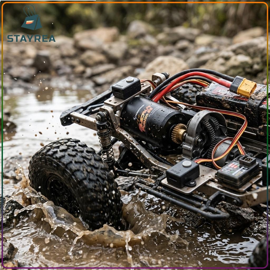 Homyl Brushless Sensory Motor Combined Motor ESC ESC Integrated Sensored Brushless Power System Set for 1:10 Scale Model DIY Modified ราคา 20,703 บาท*ส่งฟรี
