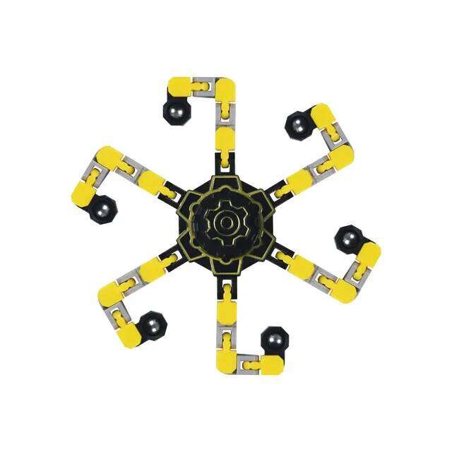 Đồ chơi fidget spinner, robot dây xích biến hình, đồ chơi ngón tay cho trẻ em và người lớn, đồ chơi cảm giác giảm căng thẳng, đồ chơi fidget spinner ngón tay dd5