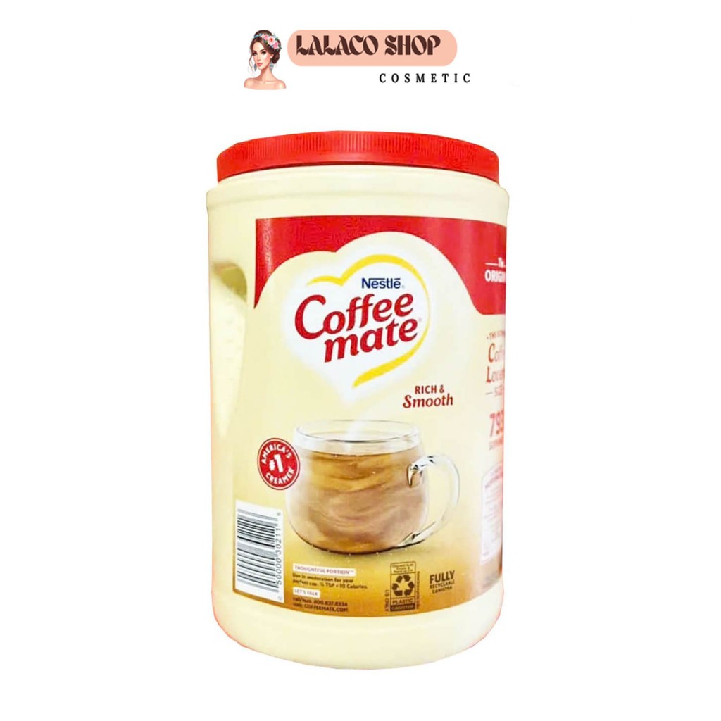 Bột Béo Pha Cà Phê Coffee Mate Nestle Mỹ 1.5kg
