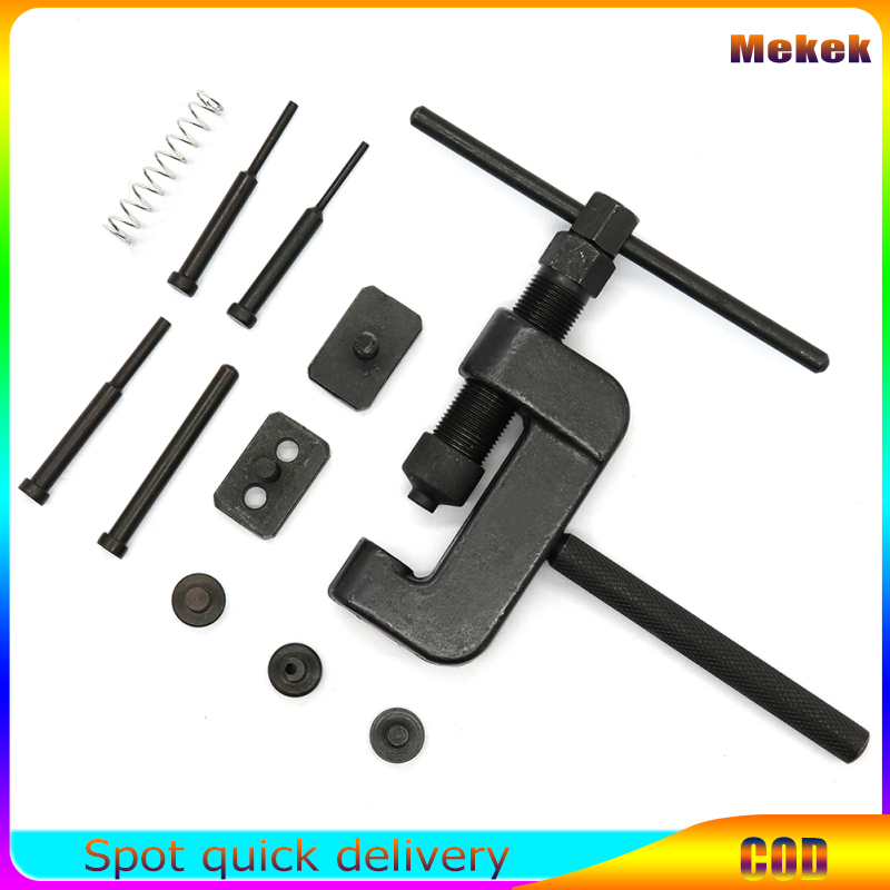 Mekek xe gắn máy xe đạp máy cắt sên Splitter Dụng Cụ Tán Đinh Bộ dụng cụ sửa chữa