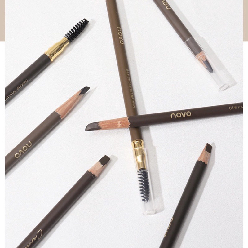 Bút chì kẻ mày dạng gọt NOVO thanhcosmetics
