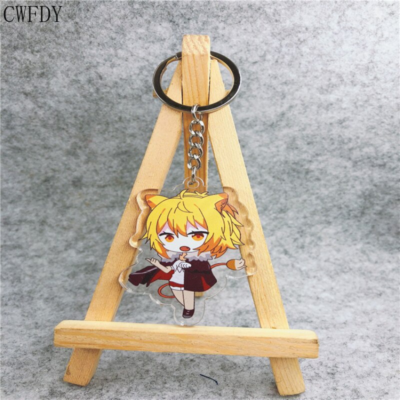 Móc khoá Game Arknights Figure Lappland Amiya Texas Cosplay Keychain Cartoon Figure dễ thương