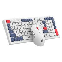 Zeus x Raiku R906 Wireless Keyboard Mouse Set - 2.4G/BT Scissor Keys 100 Keys Multimedia Keys