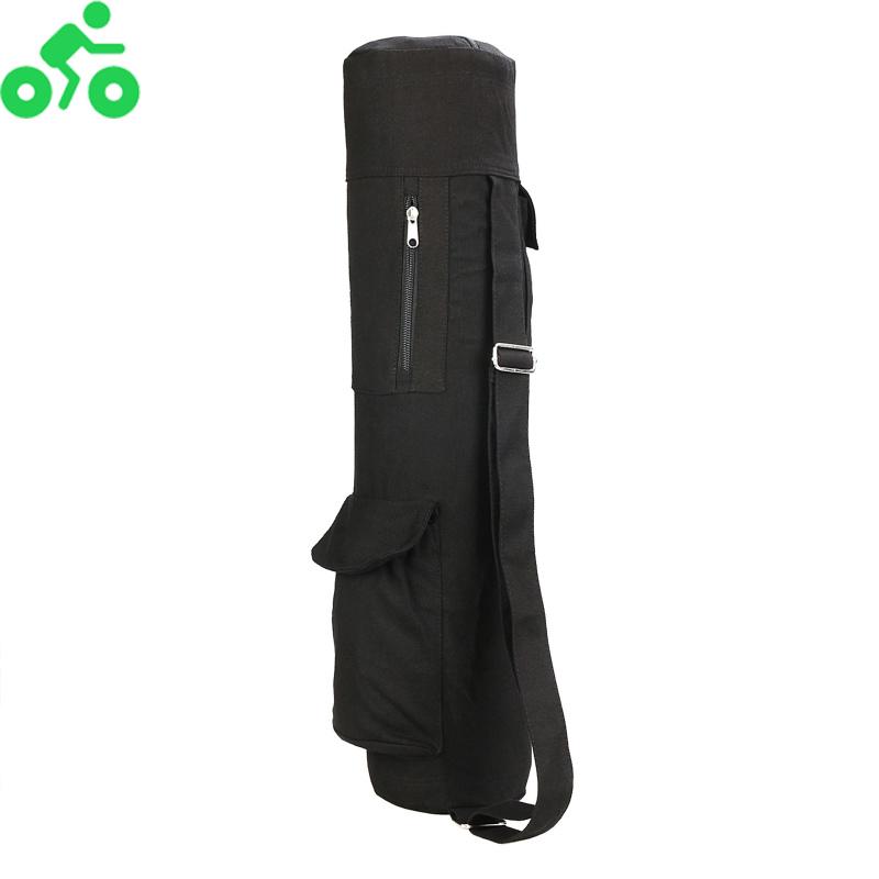 Yoga Mat Bag Tote Multifunctional Yoga Mat Carrier Bag Large Capacity Sports Fitness Yoga Backpack Cover Bag Canvas
