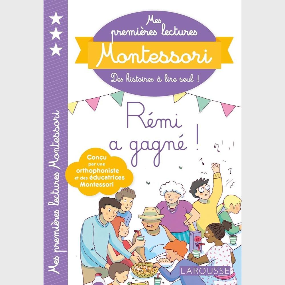 Sách Pháp - Mes Premieres Lectures Montessori Remi A Gagne!
