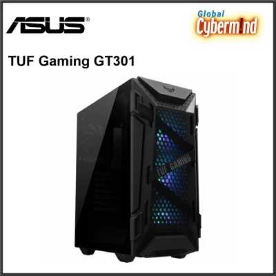 ASUS TUF Gaming GT301 ATX Mid-Tower Compact Case (Brought to you by Global Cybermind)