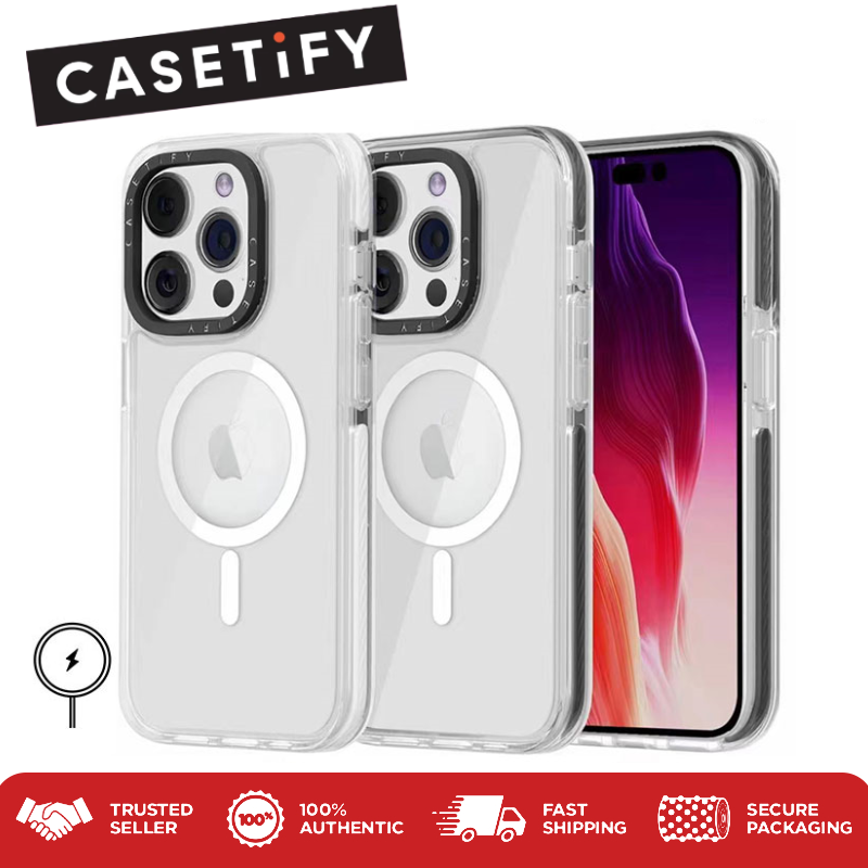 CASETiFY x Maison Kitsuné Case with Magsafe for iPhone 15 Pro Max