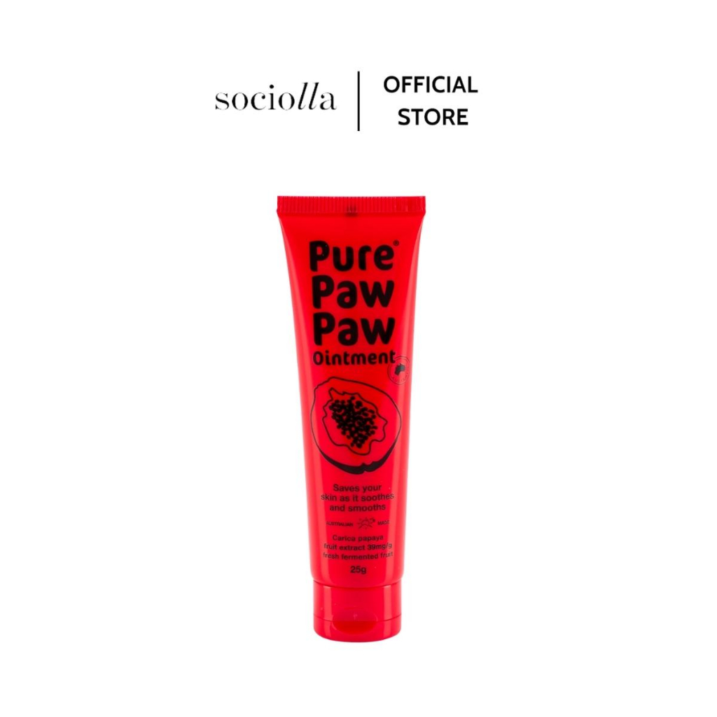 Kem Dưỡng Môi Cấp Ẩm Đa Năng Chiết Xuất Đu Đủ Pure Paw Paw 25 gr