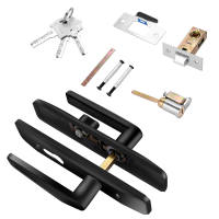 Door Lockset Door Lock  Alco 301 Aluminum Alloy Door Toilet Bathroom Keyless Single Tongue Door Lock