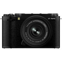 FUJIFILM X-M5 (W/ 15-45MM) BLACK/SILVER DIGITAL CAMERA - Henrys Cameras