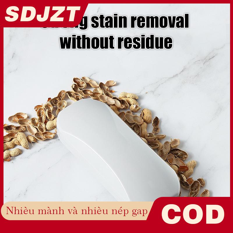 SDJZT Thảm bụi bàn chải nhựa cạnh giường ngủ bảng Crumb quét Pet tóc Fluff Cleaner dính picker Lint Con lăn quần áo quét làm sạch