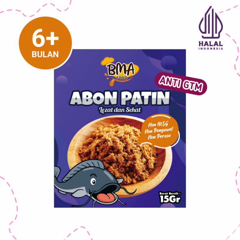 Abon MPASI BB Booster Bayi NON MSG Abon Bayi Anak 6+ 8+ Ayam Sapi Tuna Lele Teri Babyteri Anti GTM