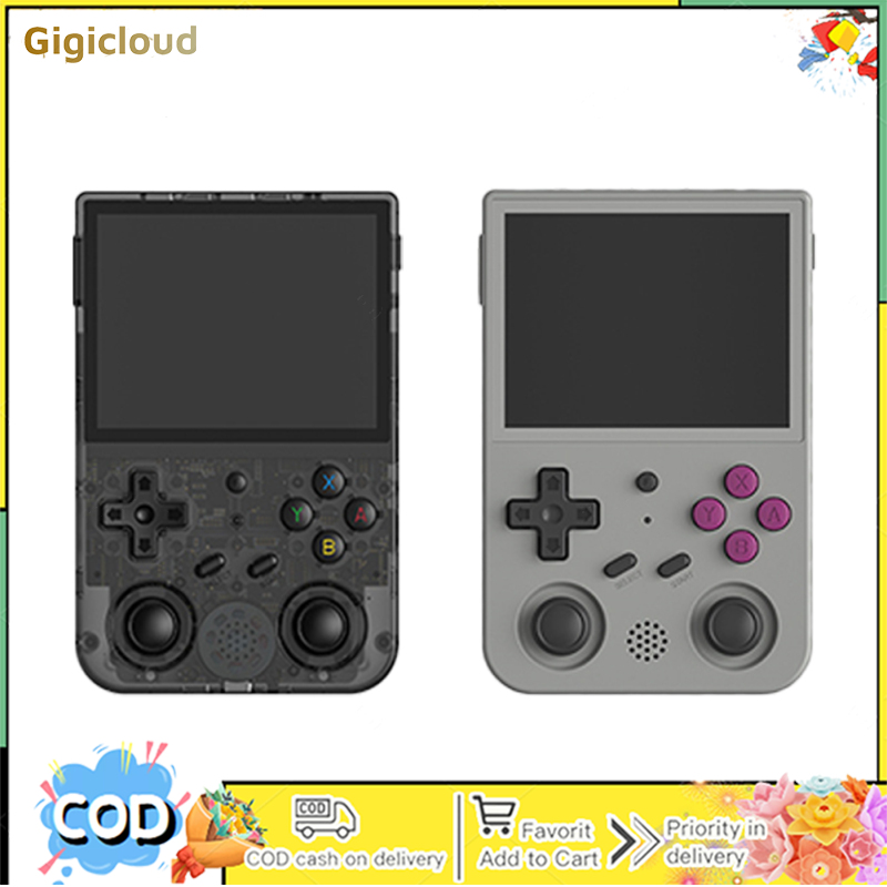 RG353V/RG353VS Retro Handheld Game Console 3.5-Inch IPS Screen Portable Handheld Game Console 3200mAh Rechargeable Battery - ยี่ห้อ Gigicloud ราคา 6,671 บาท*ส่งฟรี
