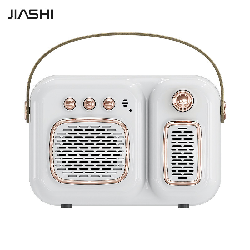 JIASHI Bluetooth Speaker Retro Bluetooth Speaker Bluetooth 5.0 Version ราคา 290 บาท*ส่งฟรี