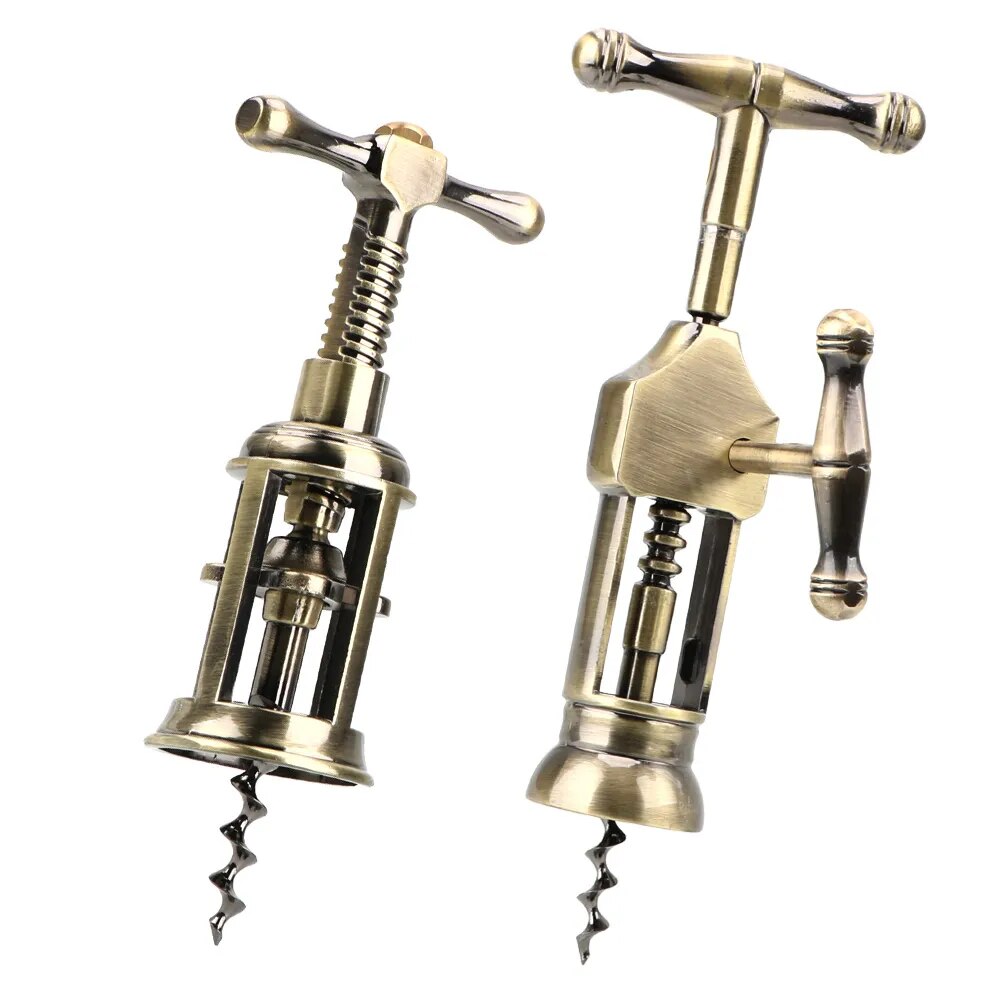 Cái mở nắp chai tiện ích phong cách cổ điển nút chai rượu mở dụng Cụ Quầy Bar giá pinion corkscrew KICHEN phụ kiện