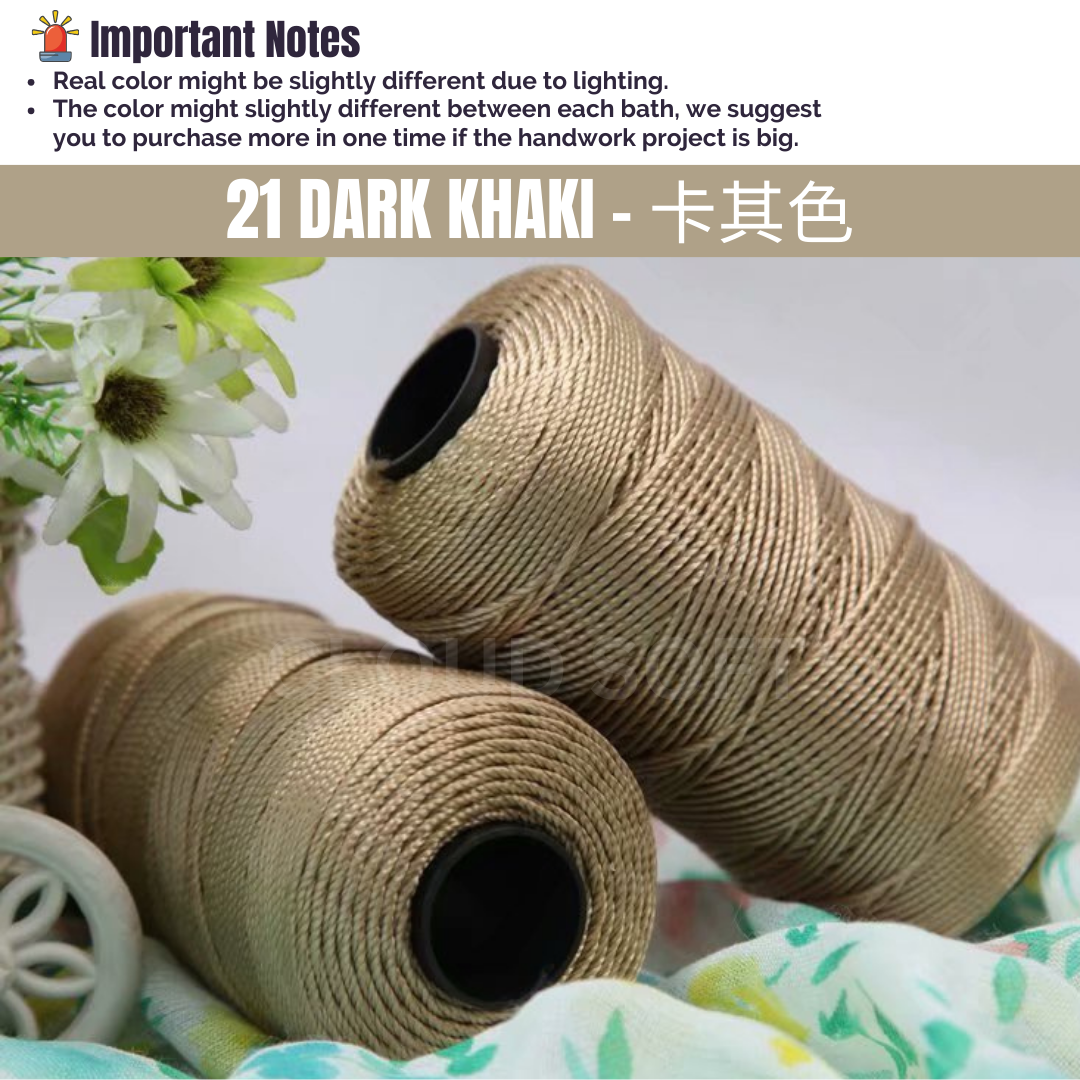 Ready Stock 100G Nylon Yarn Benang Nylon Benang Kait Beg / Nylon Thread net 100g/Yarn/benang kait