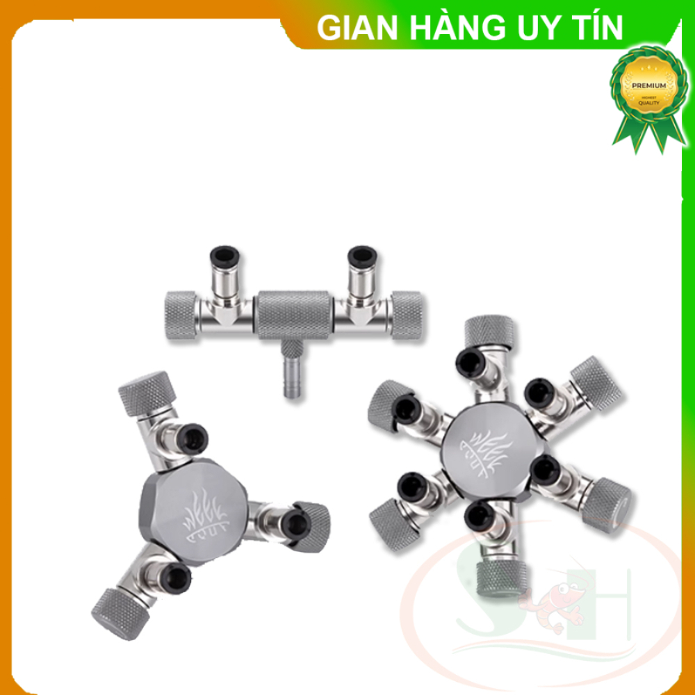 Van chia co2 Week Aqua Splitter 2 / 3 / 6 đầu van co2 bể thủy sinh cá tép cảnh store3