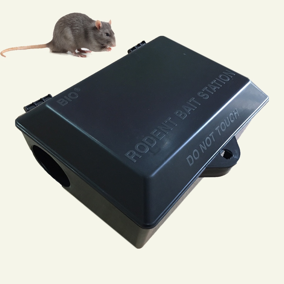 Hộp bẫy chuột Protector - Bẫy Chuột bằng tấm keo dính - kết hợp bã chuột