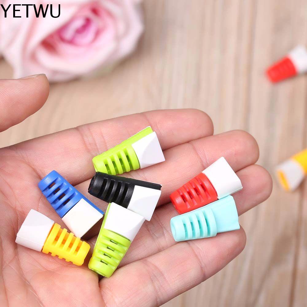 YETWU Bền chặt Kích thước dài Dây dữ liệu Cáp sạc USB Kẹp dây Tổ chức cáp Bảo vệ dây Trường hợp bảo vệ dòng dữ liệu Nắp cuộn dây cáp Bảo vệ cáp