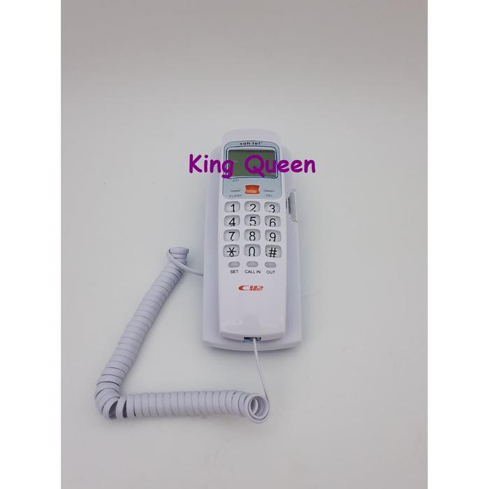 TELEPON GANTUNG / TELEPON KABEL / TELEPON RUMAH SAHITEL S37 - PUTIH - Elvoir Store Harga  256,000 Ringgit*Penghantaran Percuma