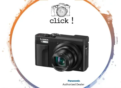 Panasonic Lumix DC-TZ90 (ZS70) Digital Camera (Black) (Free 2 x 16GB SD CARD)