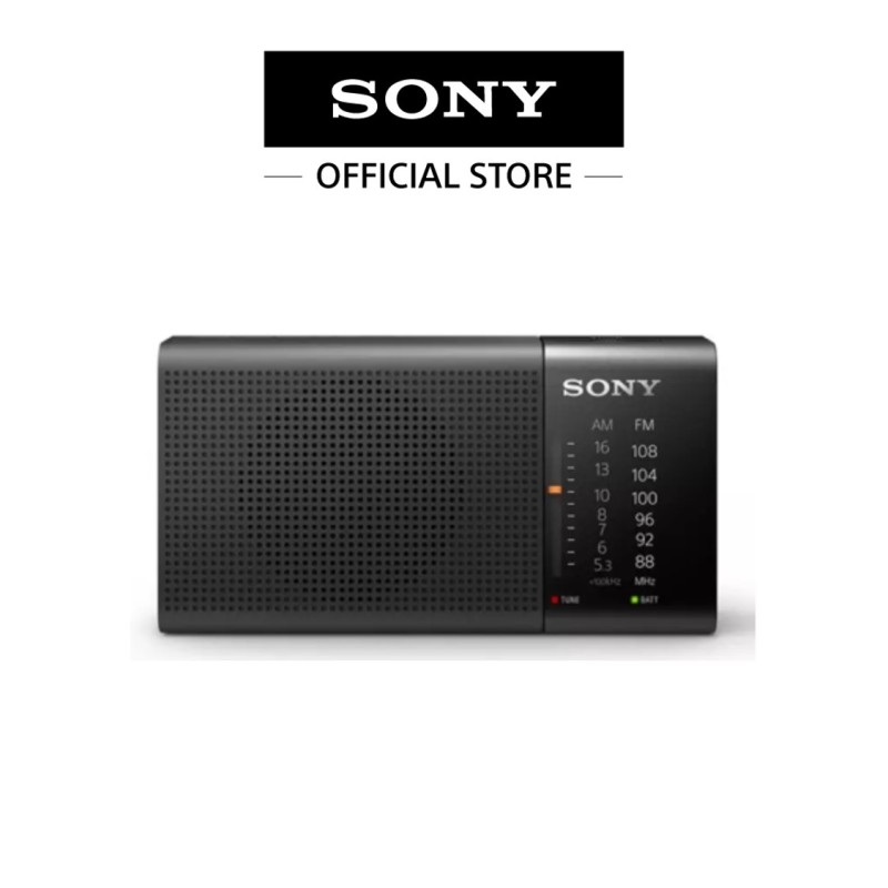 Sony Singapore ICF-P36/ ICF P36 Horizontal Portable Radio with 57mm speaker unit (Black) Singapore