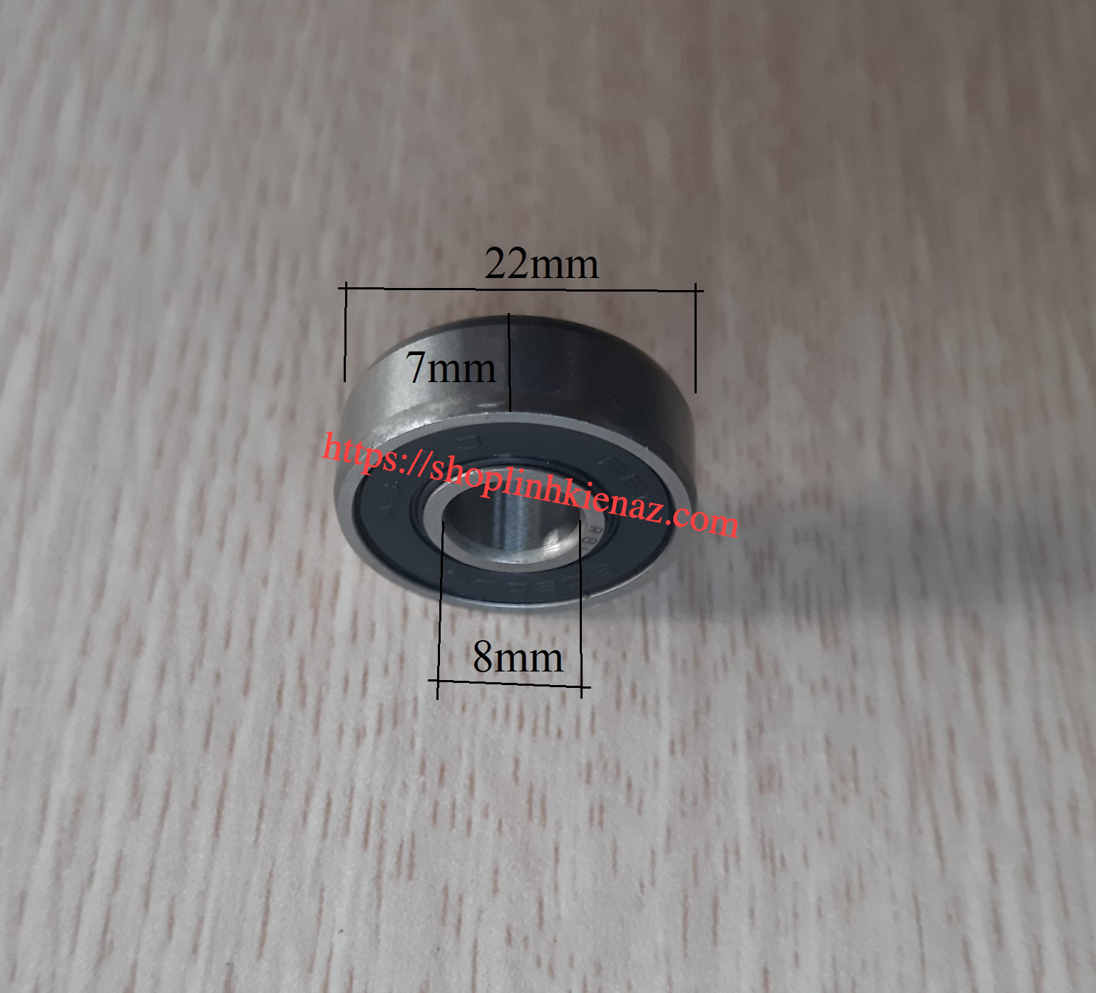 Bạc đạn 608 / vòng bi 608 rs