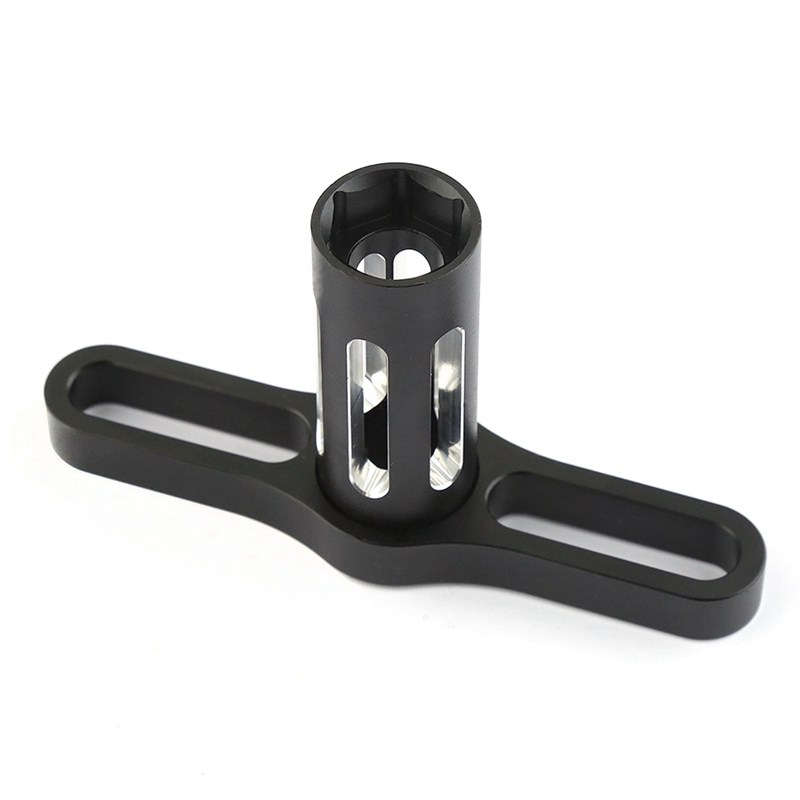 (TGZF) Metal Wheel Hex 17Mm Nuts Sleeve Wrench Tool for 1/8 RC Car Truck SUMMIT E- ARRMA