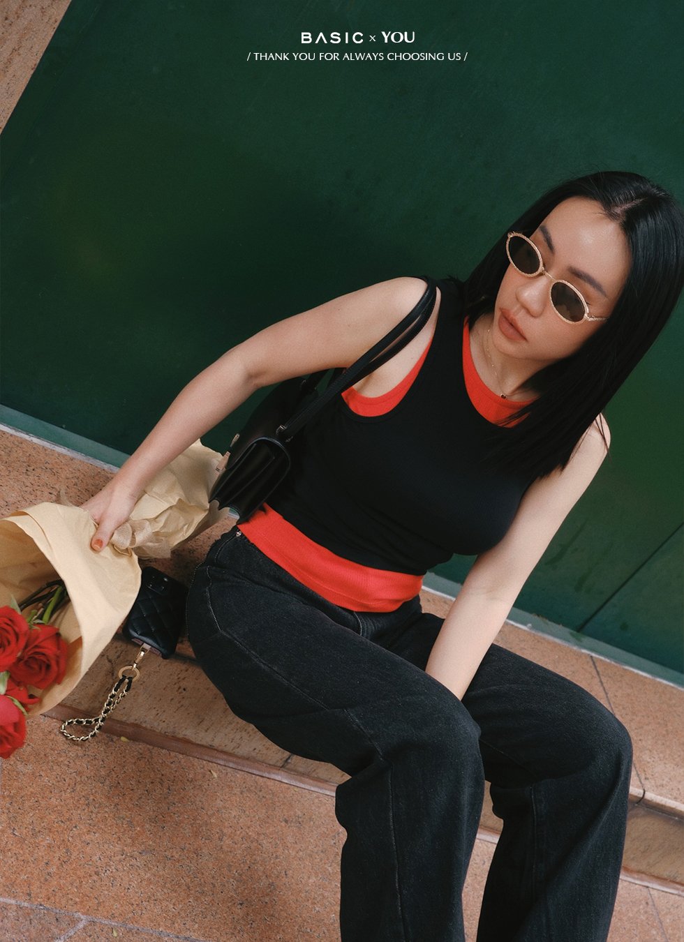Áo ba lỗ nữ basic haram top