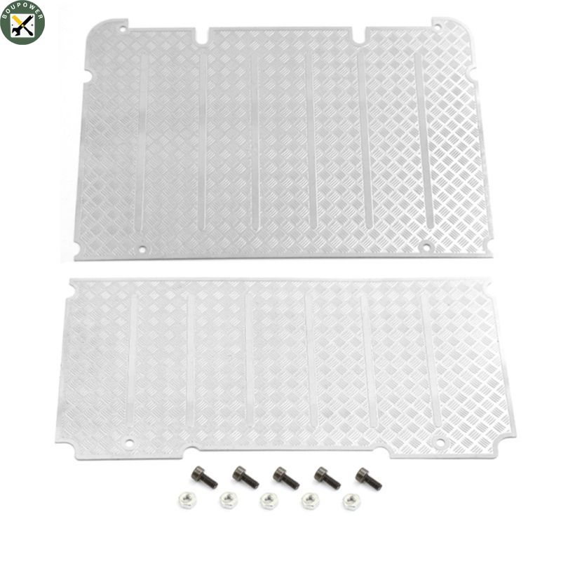BouPower 2023.9 RC Car Luggage Rack Anti Skid Plate Metal Luggage Rack