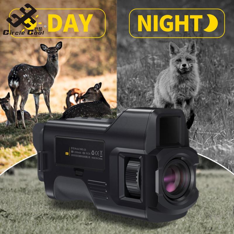 Night Vision Camera Digital Infrared Night Vision Monocular 6X Zoom Full HD 4K Video Camera For Camping Wildlife Scenery ราคา 4,448 บาท*ส่งฟรี
