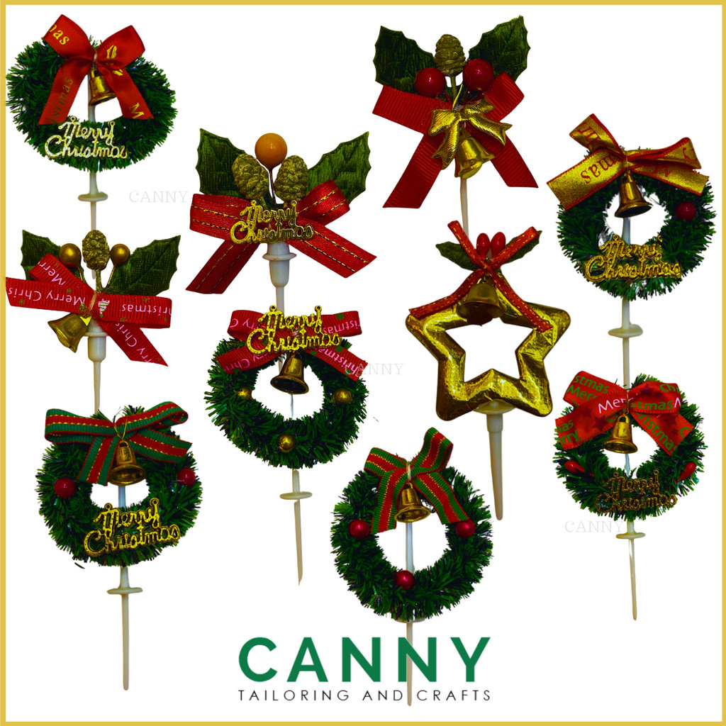 10 PCS HIASAN KATA SELAMAT KRISMAS / XMAS TREE DECORATION MERRY CHRISTMAS - Jenama NOBRAND Harga 12 Ringgit*Penghantaran Percuma