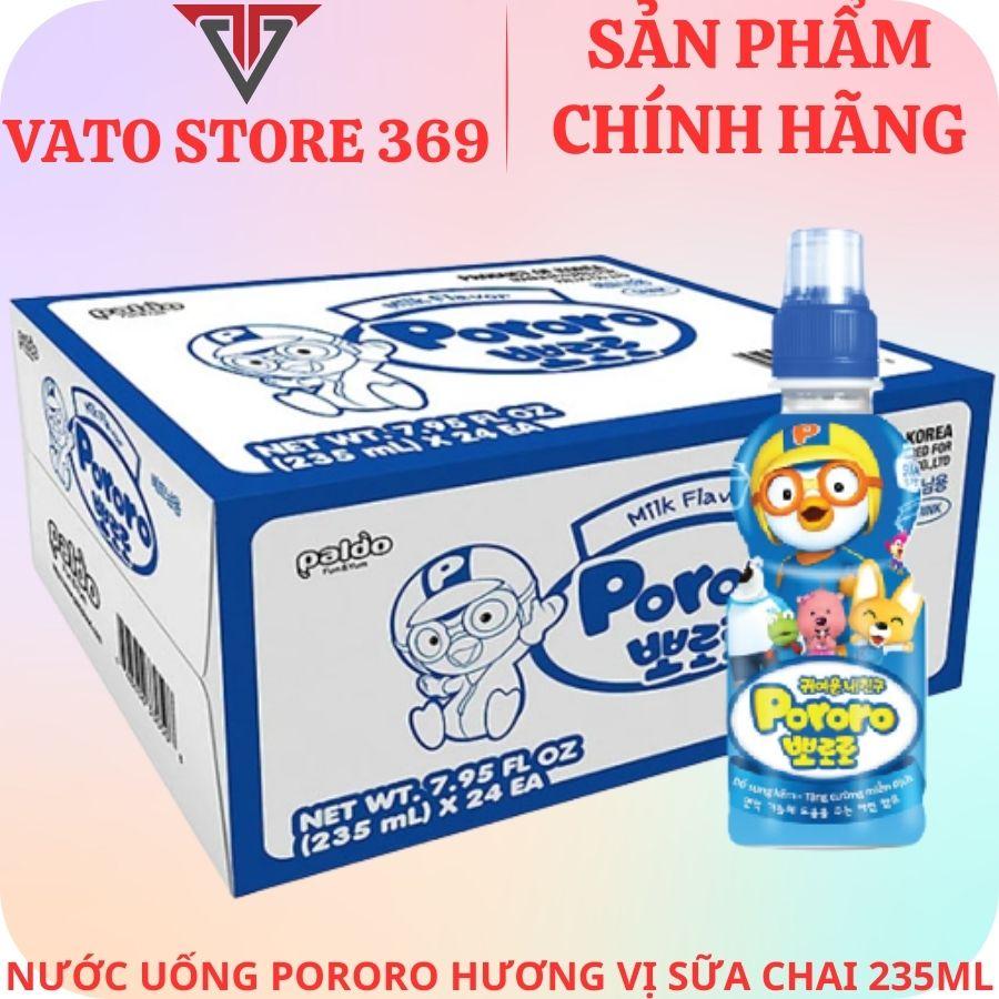 Pororo Milk Flavored Drink 235ml Bottle