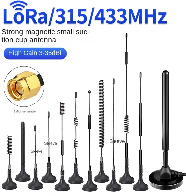 Anten LoRa 12cm - Tùy Chọn 433MHz/315MHz/470MHz | Hỗ Trợ IoT & Smart Metering