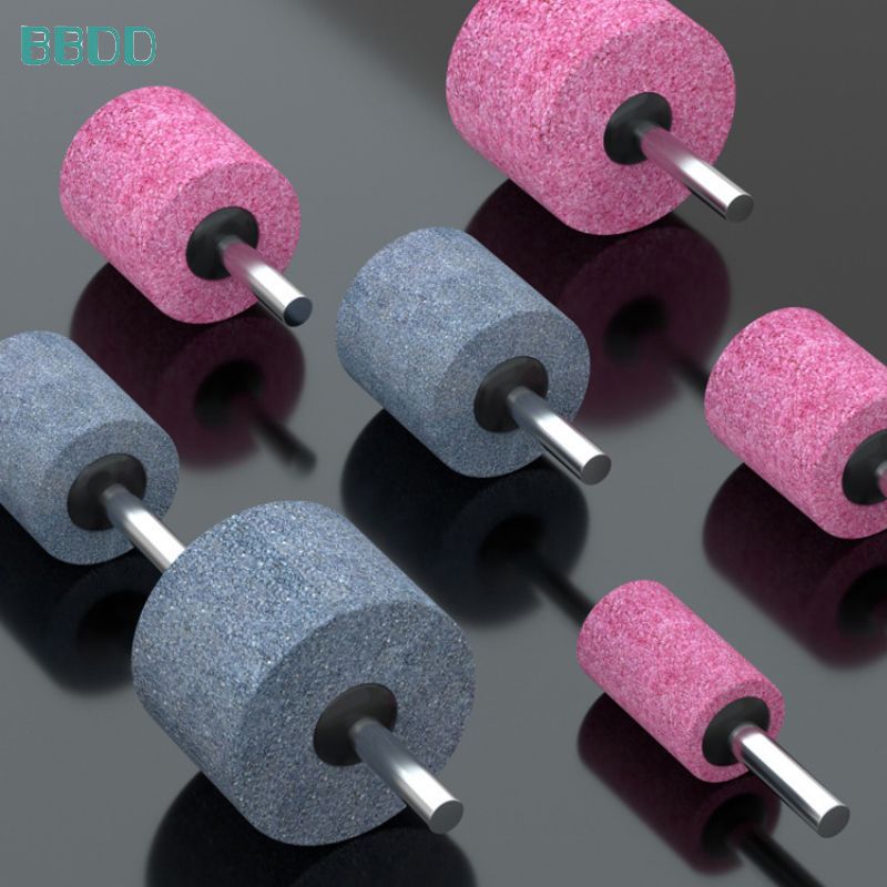BBDD Hexagonal handle brown corundum polishing head, grinding wheel, electric drill, sanding head, various metal polishing, electric drill, polishing