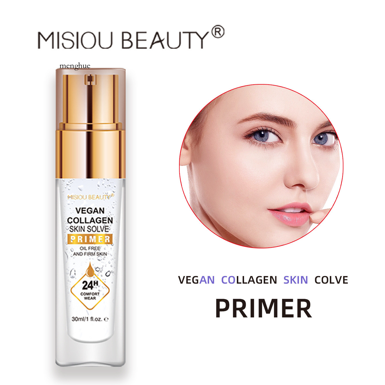 Concealer, Oil Control, Isolation, Long lasting Priming, Brightening, Smooth, Moisturizing, Invisible Pore Makeup Front Cream menghue-CB