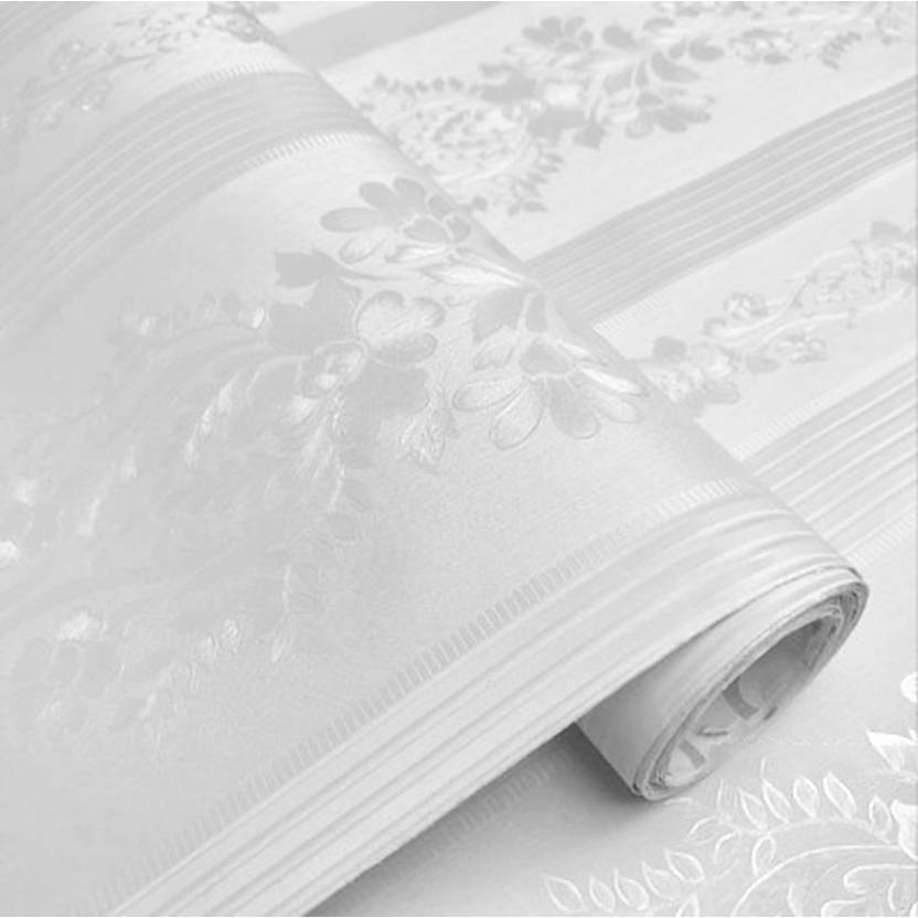 COD RoomDecor วอลเปเปอร์ผนัง มีกาวในตัว ขนาดกว้าง 45cm ยาว 9-10 m เนื้อ PVC กันน้ำ สติกเกอร์ วอลเปเปอร์ ติดผนัง แต่งห้อง