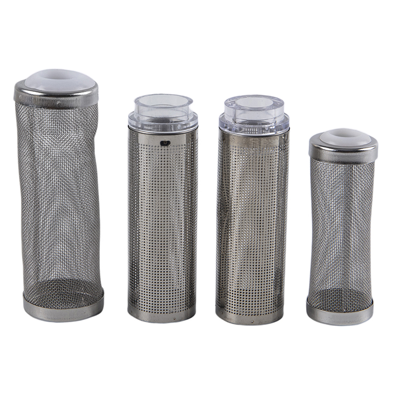 [JIESHENG] Flash Sale Bộ lọc bể cá bằng thép không gỉ bể cá lưới tôm cá lưới lọc kim loại Bộ lọc ống lọc Phụ Kiện Bộ lọc bể cá bộ lọc trước cho bể cá