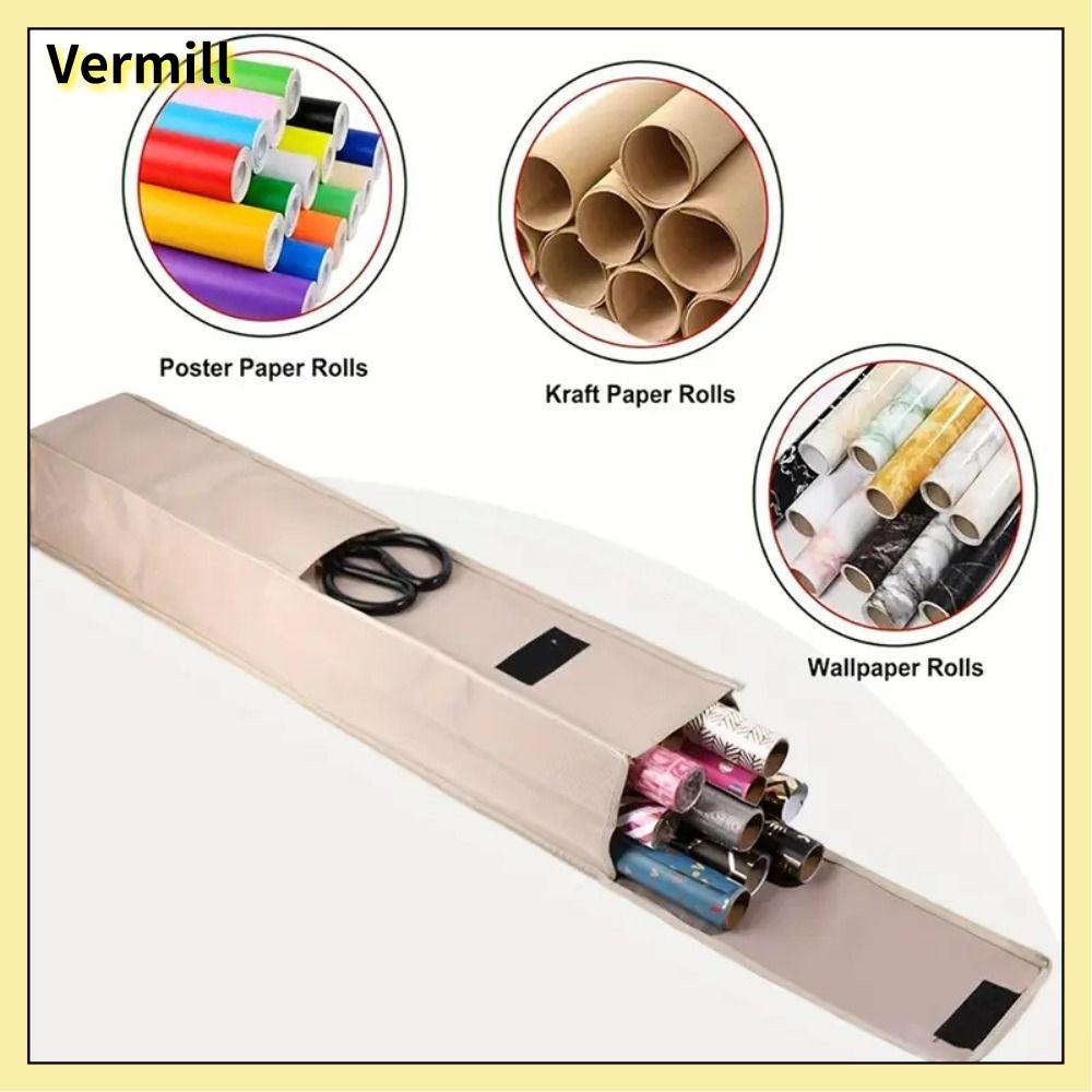 VERMILL Chống thấm nước Túi giấy gói quà Đa năng Có thể gập lại Túi đựng đồ Tiết kiệm không gian Dung lượng lớn Sắp xếp giấy trang trí'' Tổ chức nhà cửa