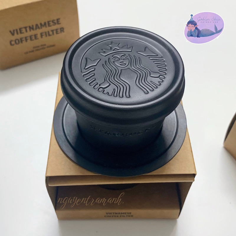 Starbucks vietnamese coffee filter - phin pha cà phê bằng nhôm