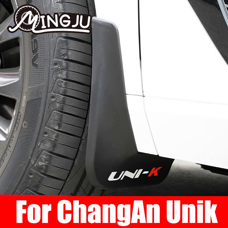 Cho chang một Unik Uni k 2021 2022 2023 4 cái xe mudguard Chắn Bùn phụ kiện Nắp bùn giật gân bảo vệ Bìa Fender